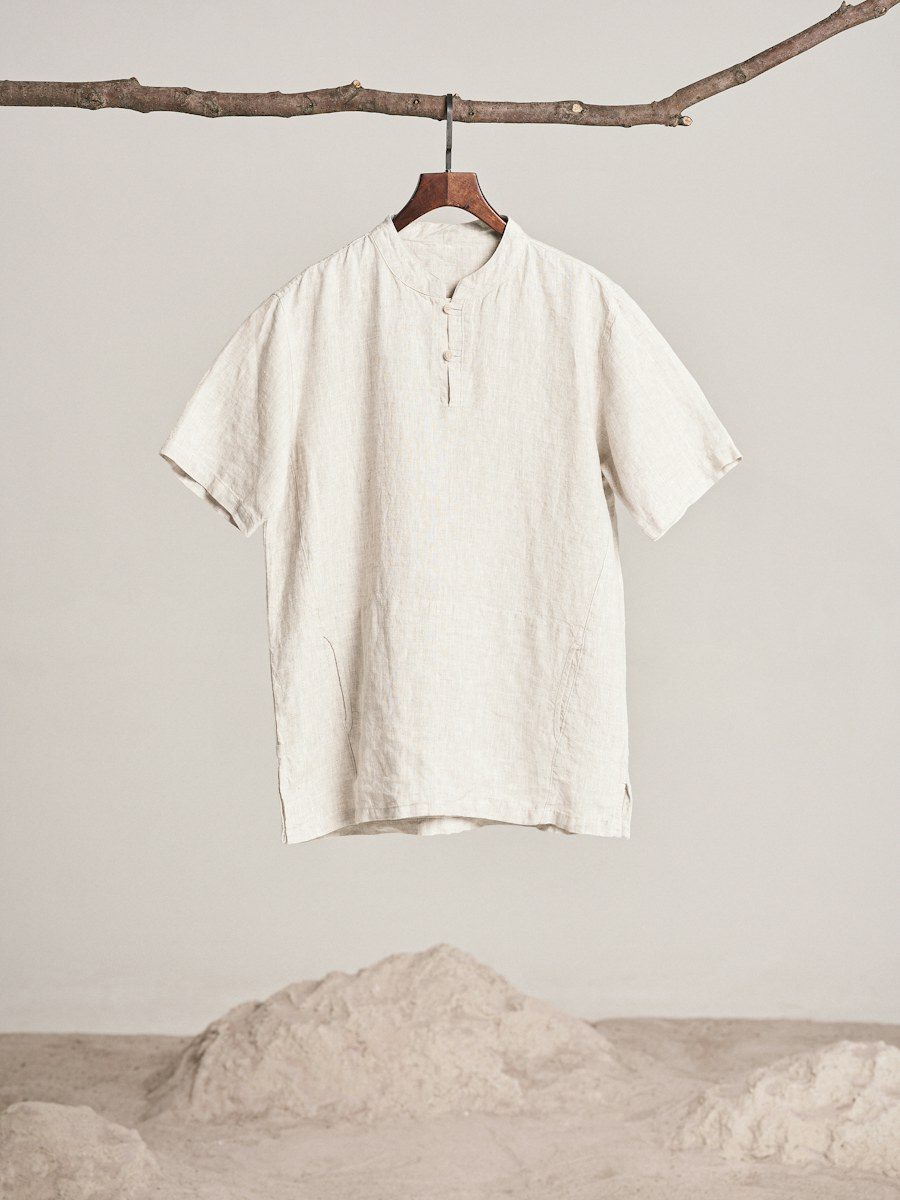 Camisa Linho Off-White