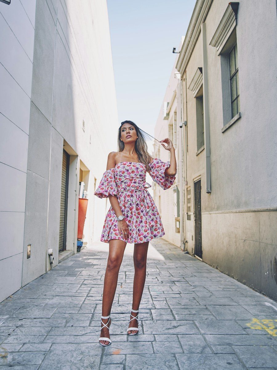 Vestido Ombro a Ombro Rosé